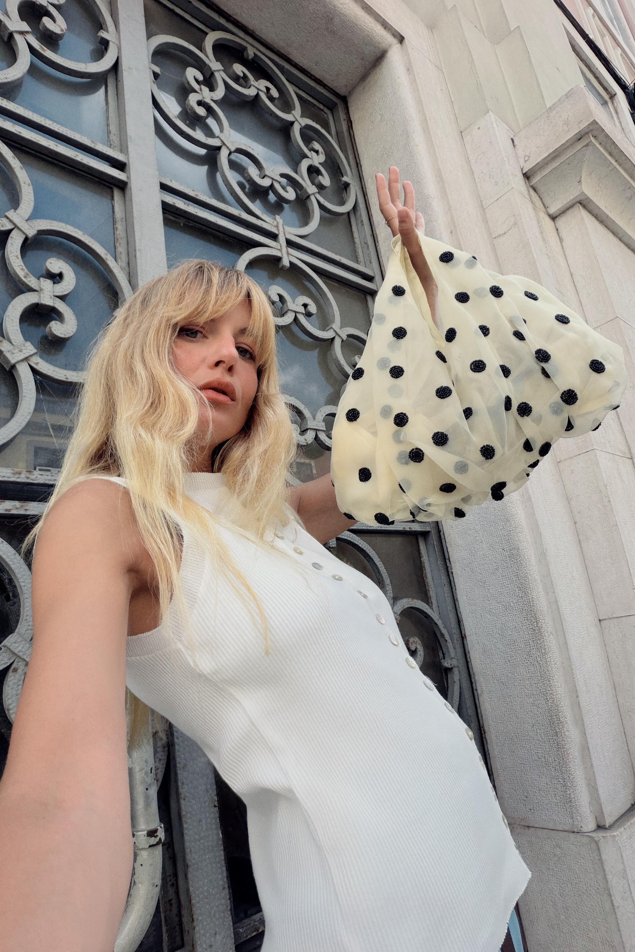 MESH BEAD HANDBAG | Zara US