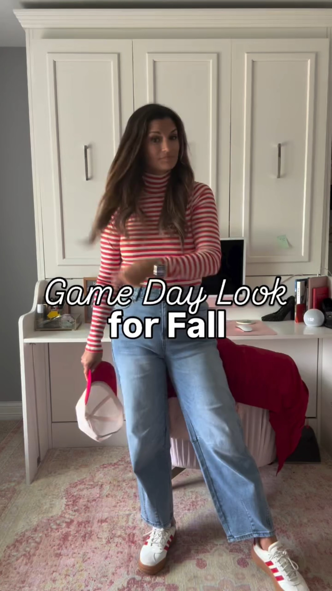 I just entered about 40 basketball games into our calendar, but I do love this season!! 

Fit Tip: I sized down one size to 26 in the jeans. Everything else is true to size. Wearing a small in each piece.



#LTKStyleTip