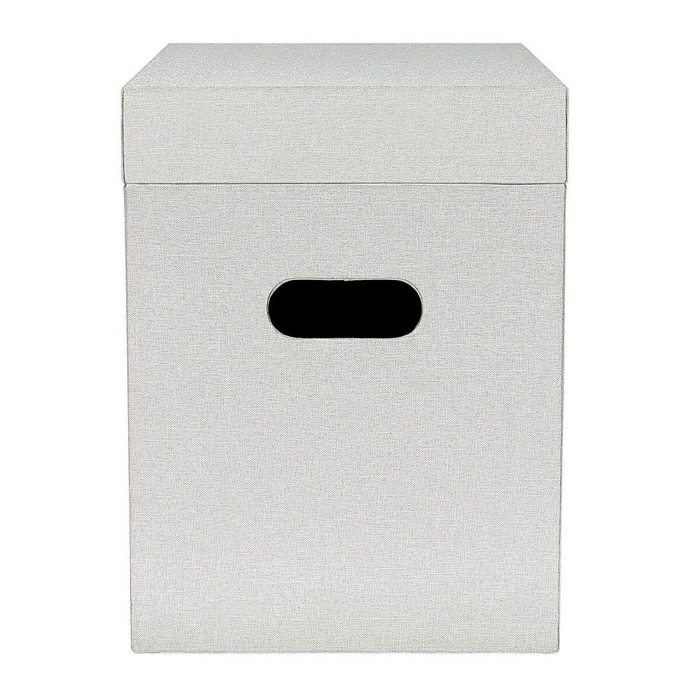 Fabric File Box Gray - Threshold | Target