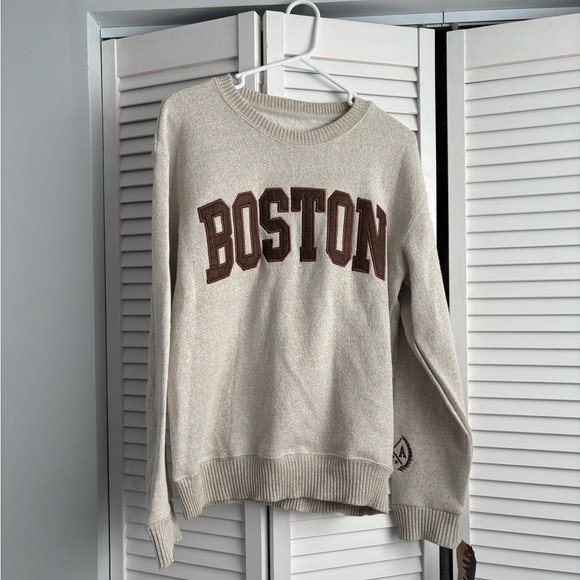 Boston Beige Sweatshirt | Poshmark