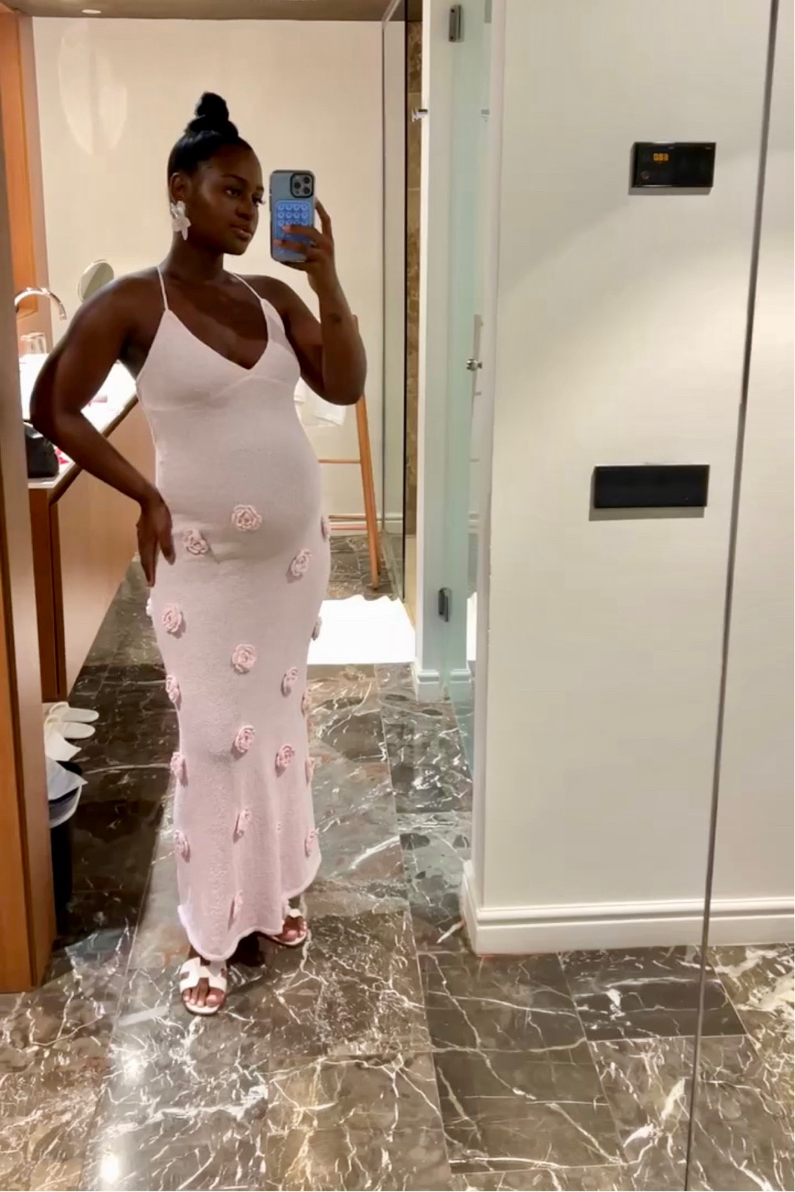 Non maternity dress that is just oh so beautiful and flattering. Love how it hugs the bump too ! #bumpstyle 

#LTKfindsunder100 #LTKstyletip #LTKbump