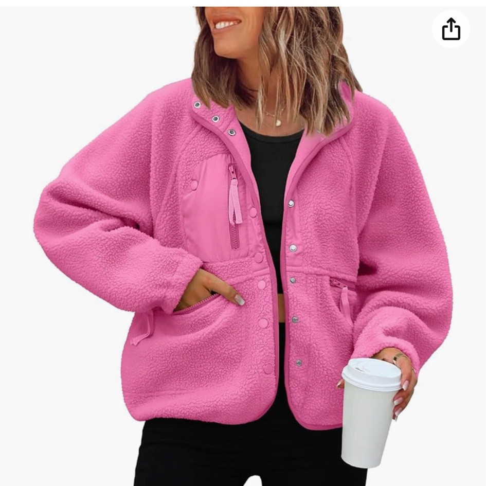 Amazon jacket- order 1-2 sizes up! 