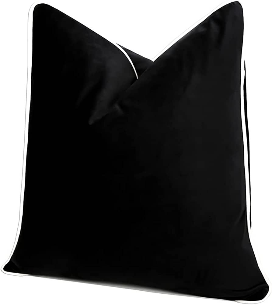 THE-TINOART Decorative Throw Pillow Covers Velvet Soft for Couch Sofa Bedroom Living Room Outdoor... | Amazon (US)