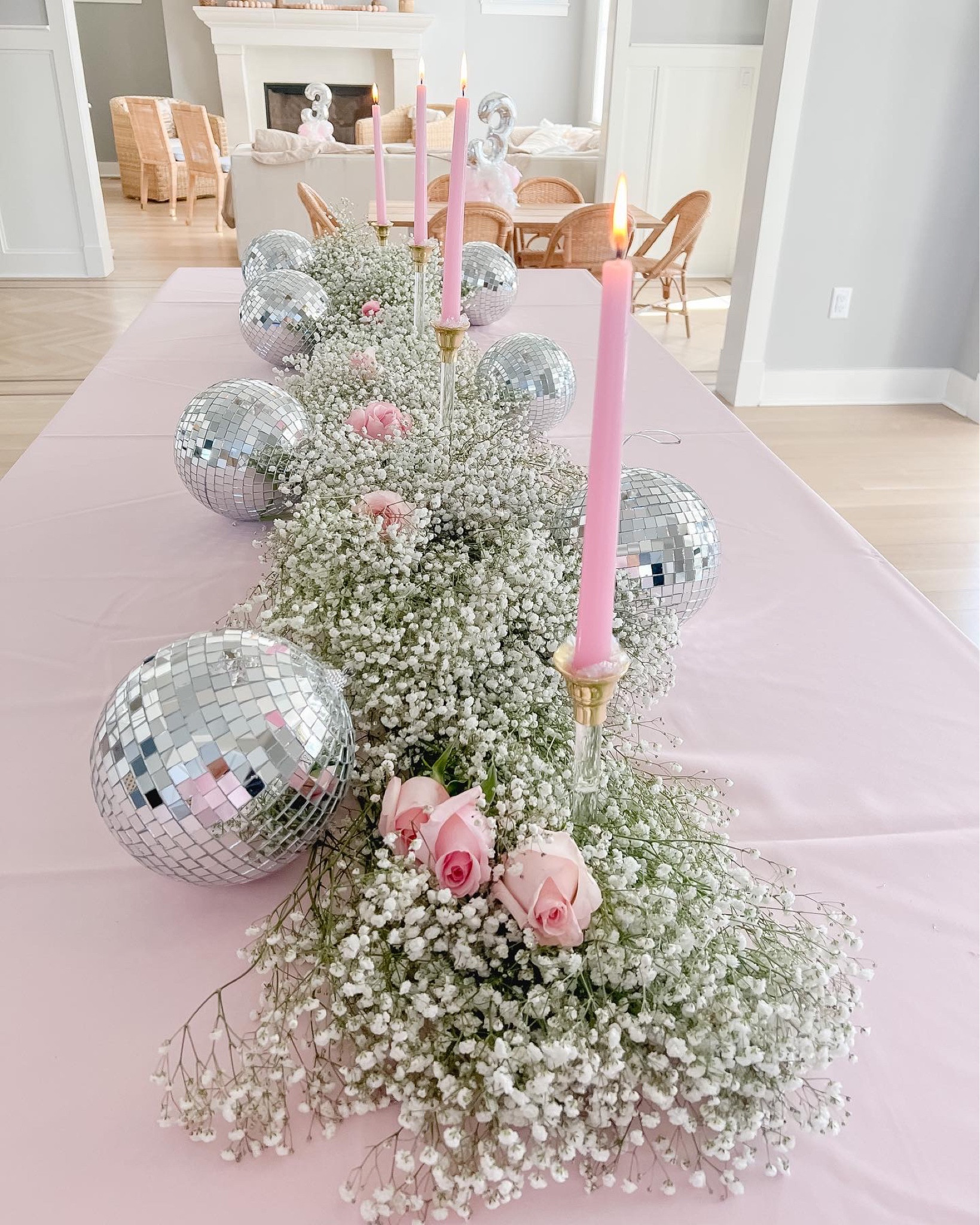 You’ll never believe the price of these disco balls 🤯 They are gorgeous! 
.
.
.
#disco #balls #home #fivebelow #house #table #kitchen #decor #party 

#LTKFind #LTKhome #LTKfamily