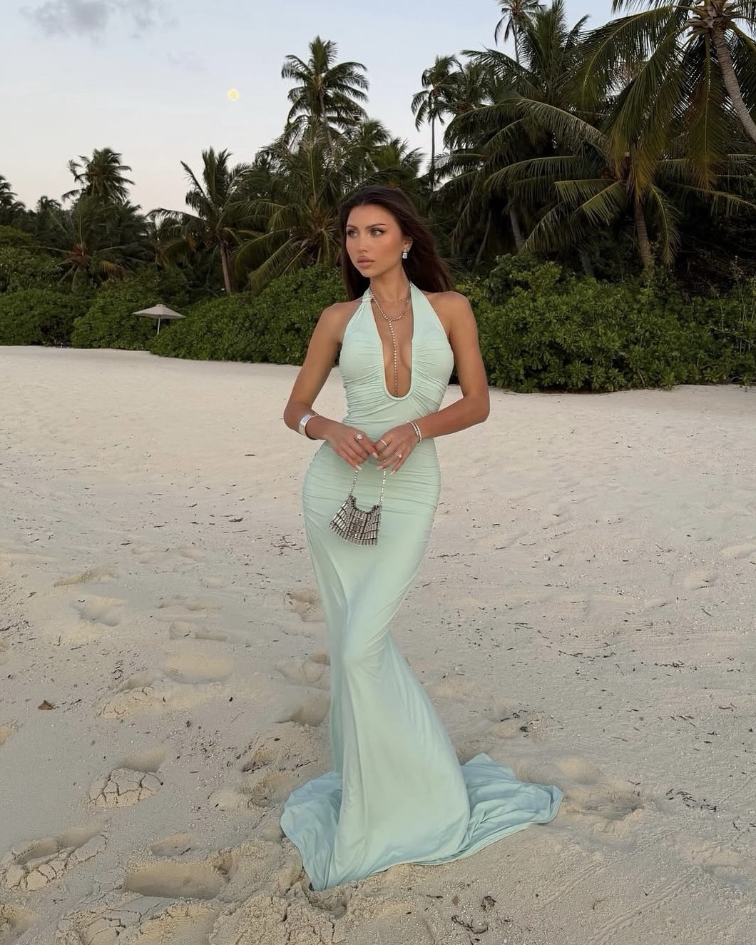 Creating a statement moment in this @OhPolly dress 🦋 

#LTKTravel #LTKPetite #LTKSaleAlert