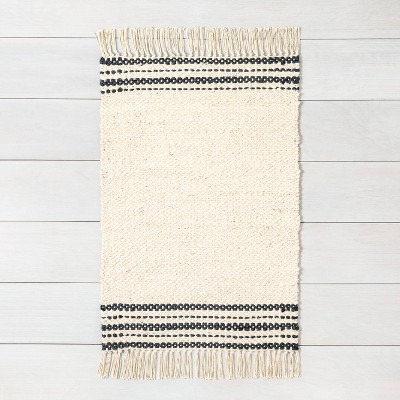 Charcoal Stripe Jute Rug - Hearth & Hand™ with Magnolia | Target
