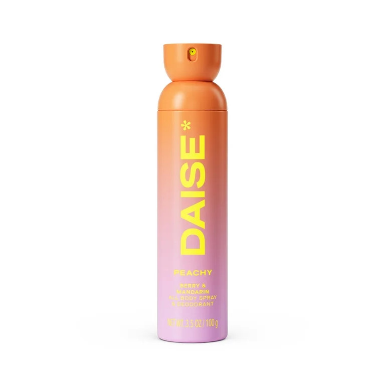 DAISE Peachy DAISE All Body Spray & Deodorant in Berry & Mandarin for 24h Freshness, 3.5 oz/120 m... | Walmart (US)