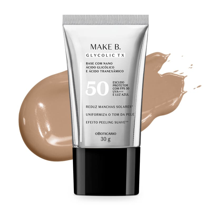 Base Líquida Make B. Glycolic TX Cor 140 30g | oBoticario (BR)