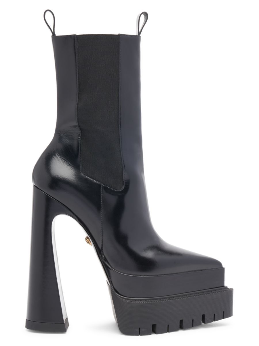 Leather Platform Chelsea Boots | Saks Fifth Avenue
