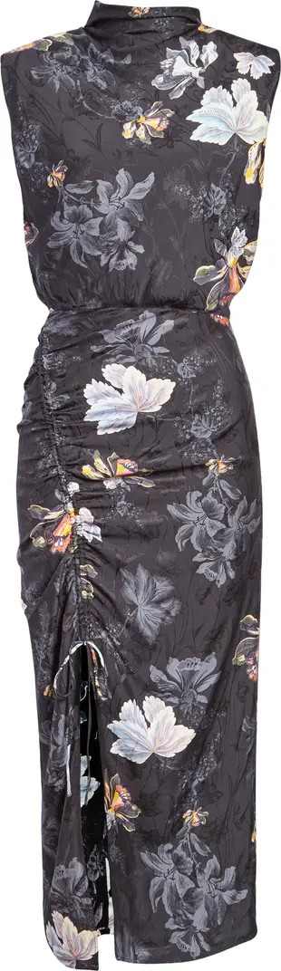 Isa Lilly Floral Print Sleeveless Dress | Nordstrom