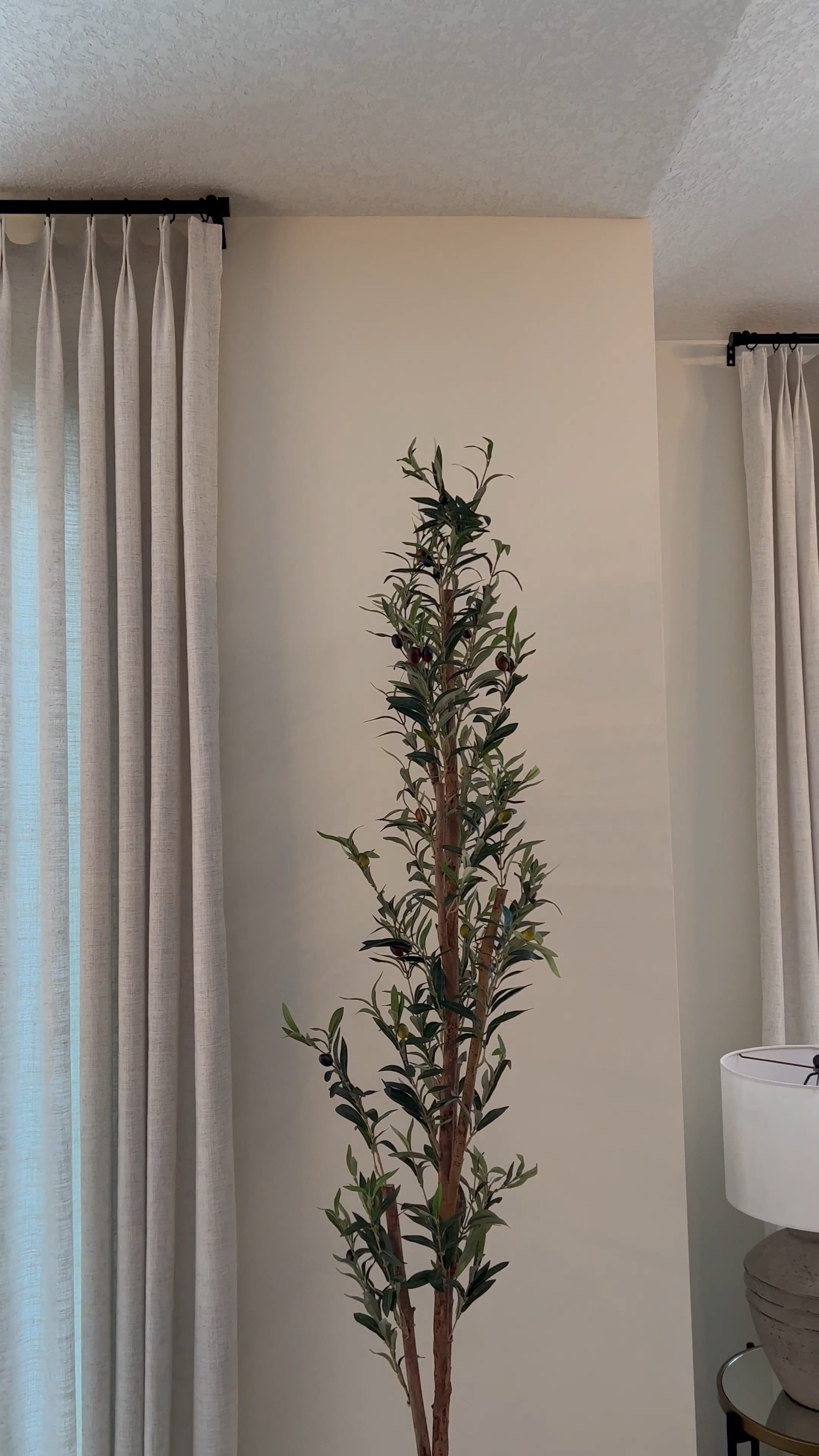 Hey friend 😊… shop my exact drape system. Mine are  the beige white. Drapes come with hooks☺️

#LTKsalealert #LTKhome #LTKstyletip