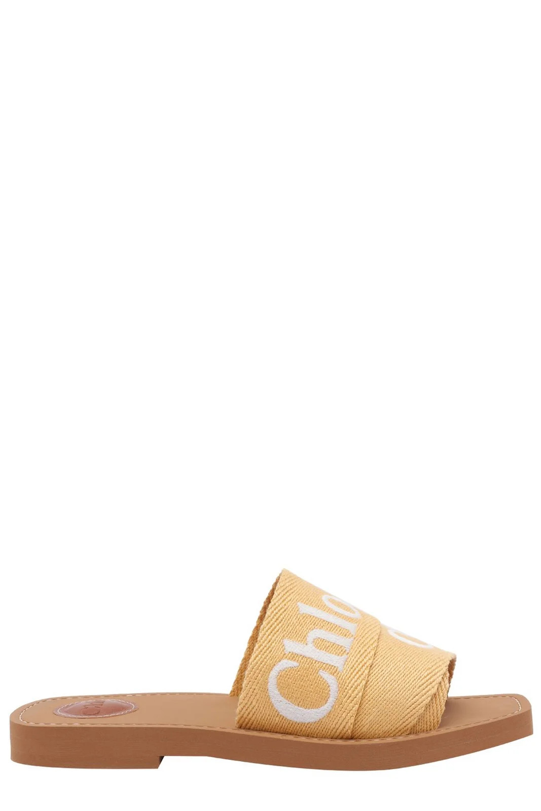 Chloé Woody Open Toe Slip-On Slides | Cettire Global