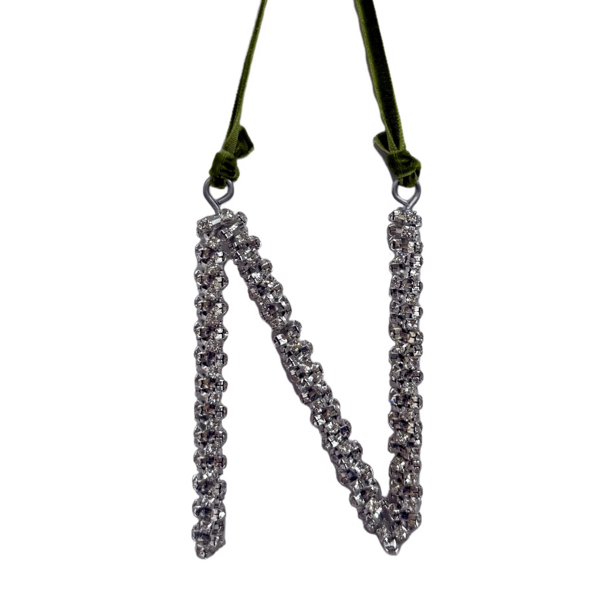 St. Nicholas Square® Rhinestone Monogram Christmas Ornament | Kohl's