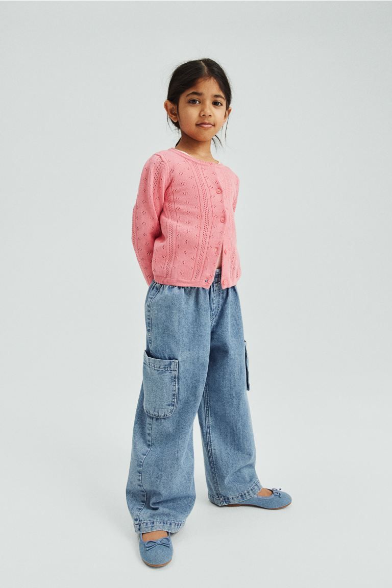 Wide Fit Jeans - Denim blue - Kids | H&M US | H&M (US + CA)