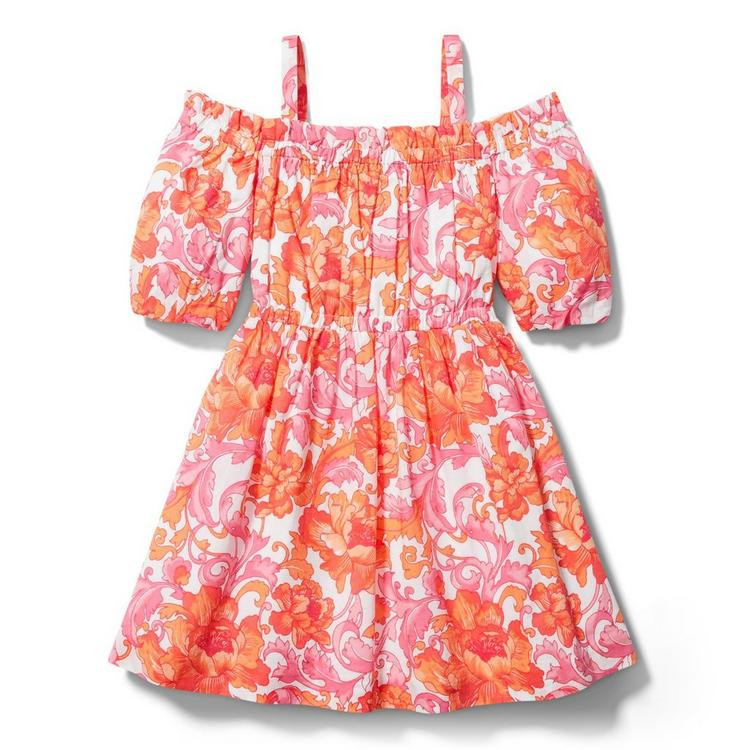 Floral Cold Shoulder Dress | Janie and Jack