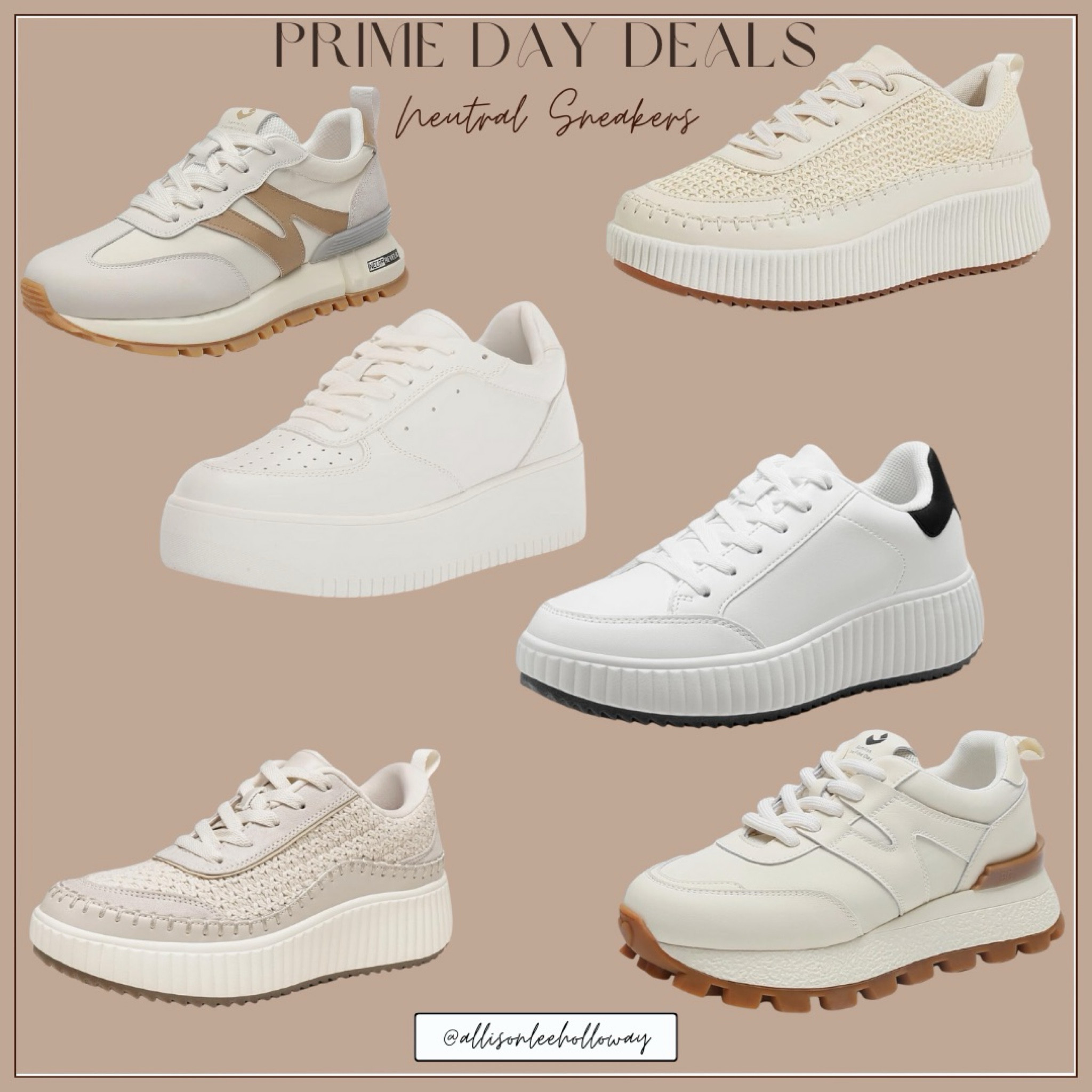 Neutral sneakers for the win! 

#LTKStyleTip #LTKActive #LTKShoeCrush