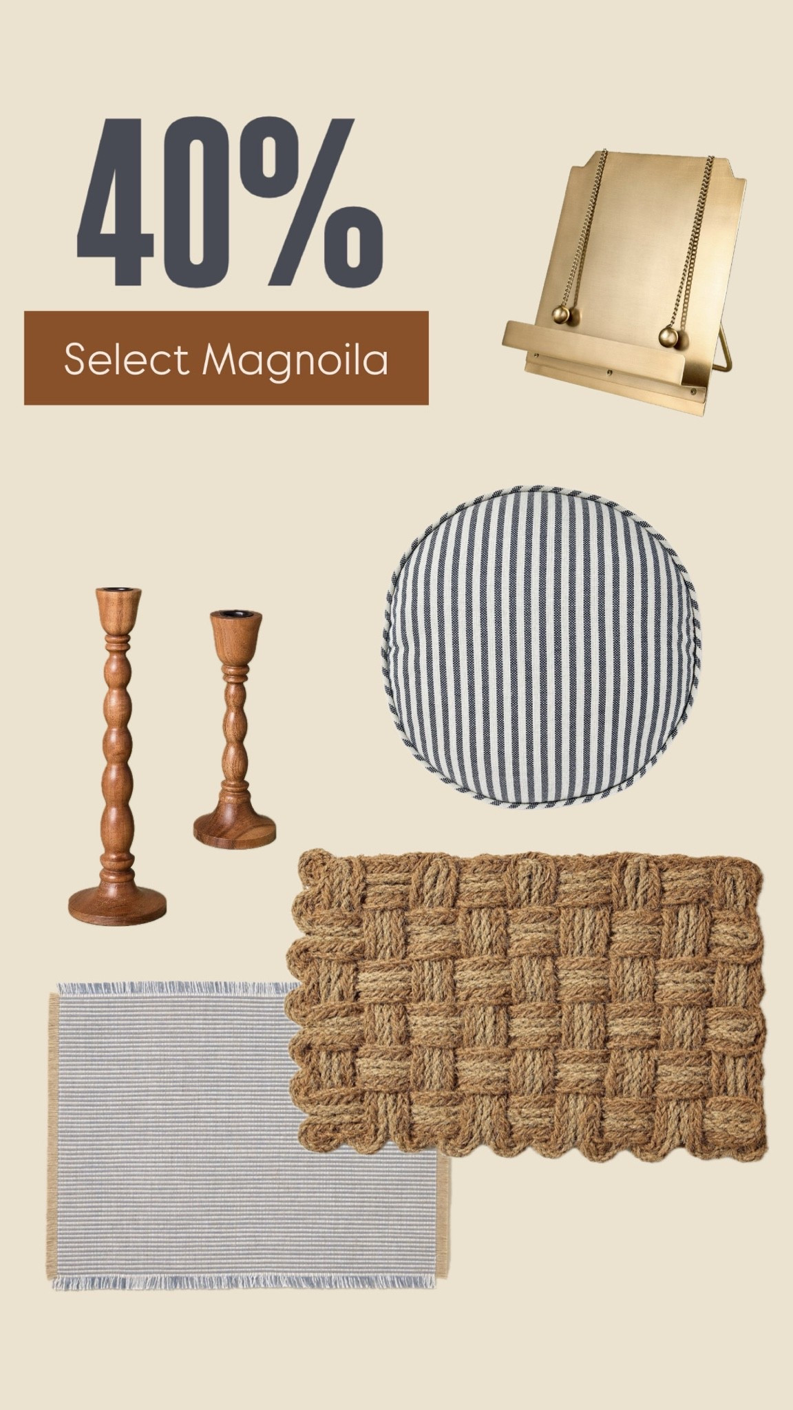40% off select magnolia sale!

#LTKmomlife #LTKSeasonal #LTKHome