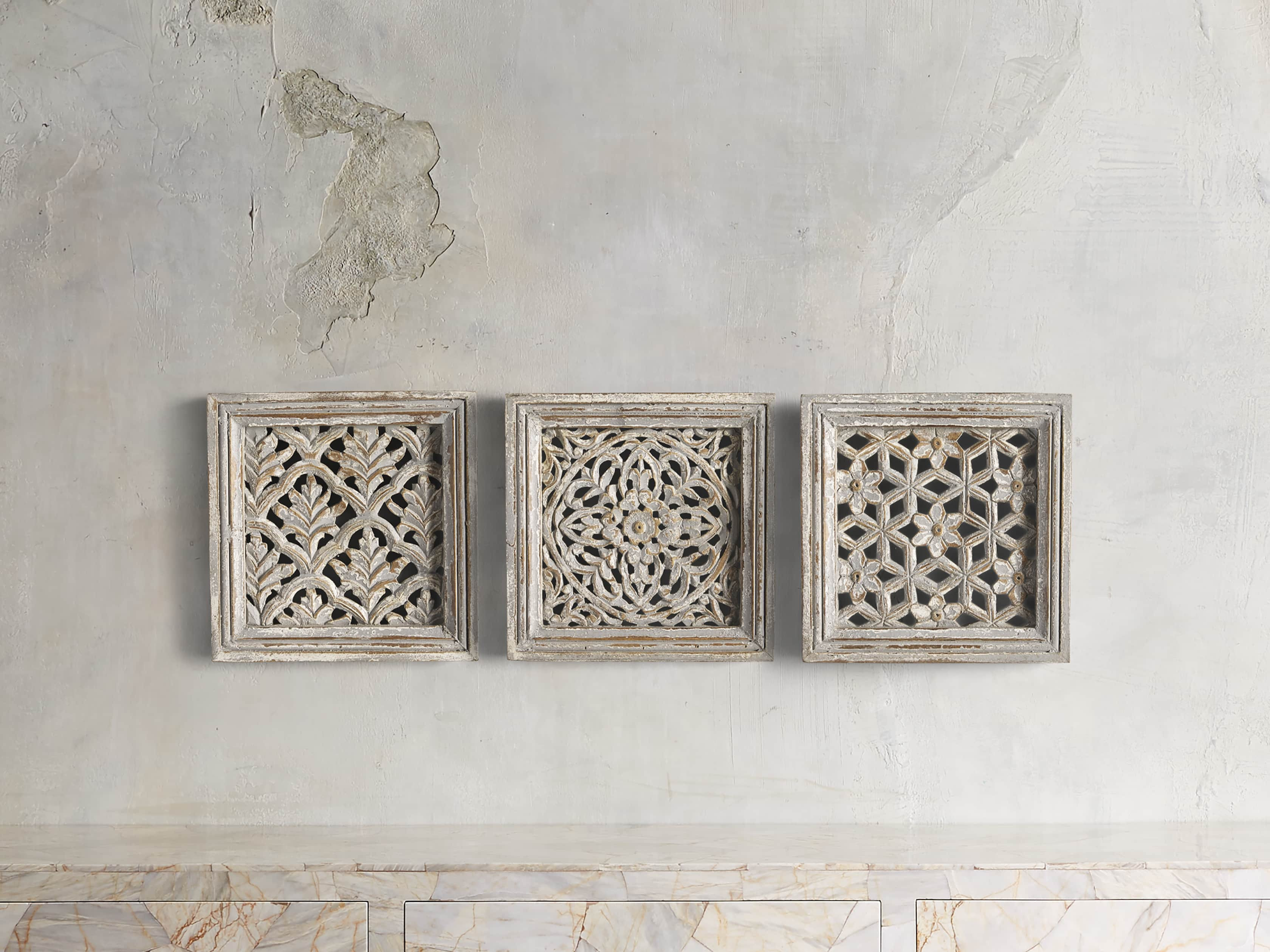 Set of 3 Uma Panels | Arhaus