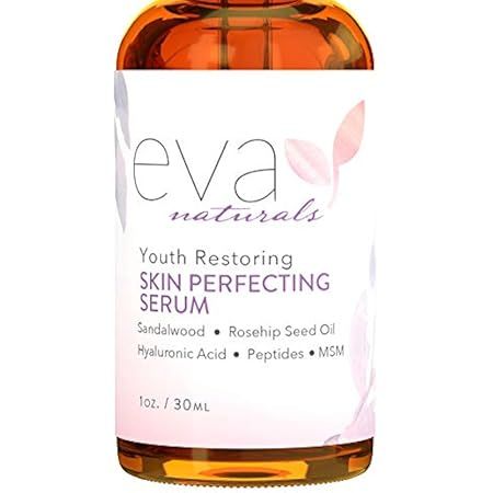 Eva Naturals Anti-Aging Retinol Serum For Face - Pro 2.5% Retinol Formula Packed With Hyaluronic Aci | Amazon (US)