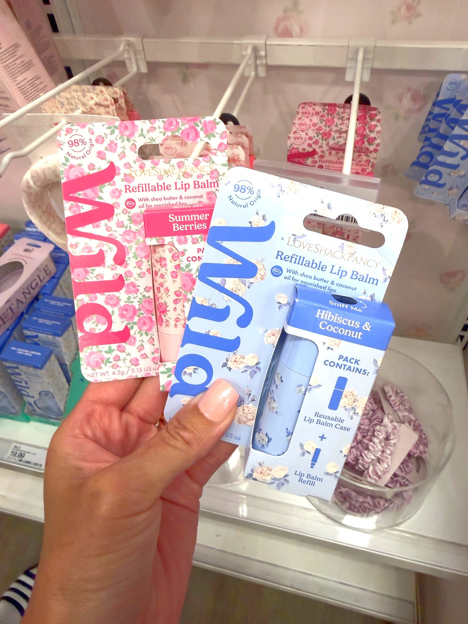 LoveShackFancy x Target – Wild Rose Heart Lip Starter Rose Pink/Summer Berries & Hibiscus & Coconut Lip Balms - 0.15oz @Target #targetbeaity #loveshackfancy #wildcosmetics #wildlipbalm #lipbalms

#LTKselfcare #LTKBeauty #LTKTravel