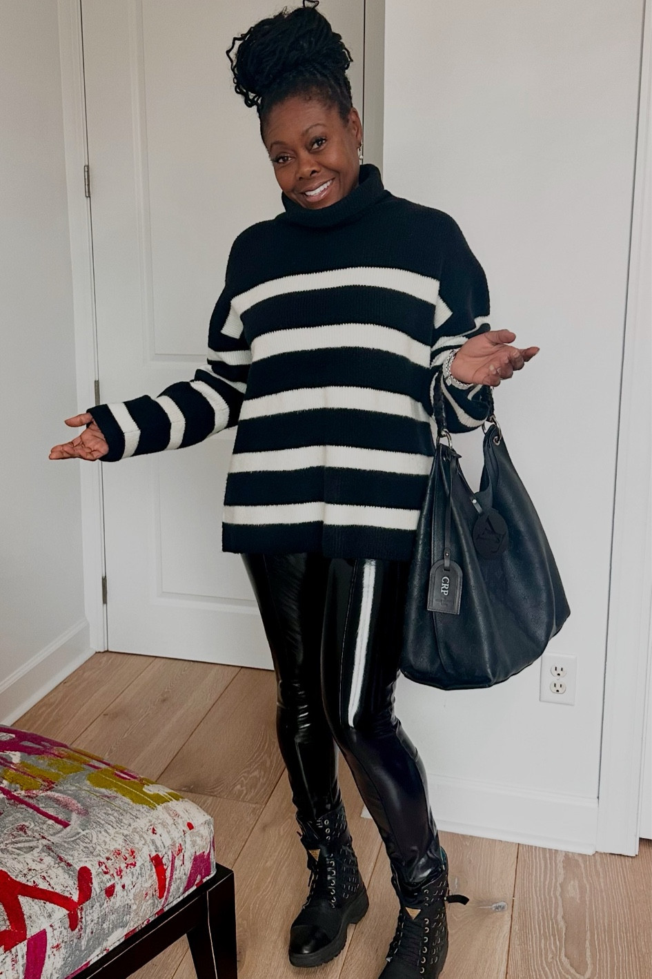 It’s cold in Charleston ❄️. That means bundling up every time I step out of the house! 🥶 Can never go wrong with a black outfit.. works for any season ! 

#LTKWorkwear #LTKItBag #LTKStyleTip