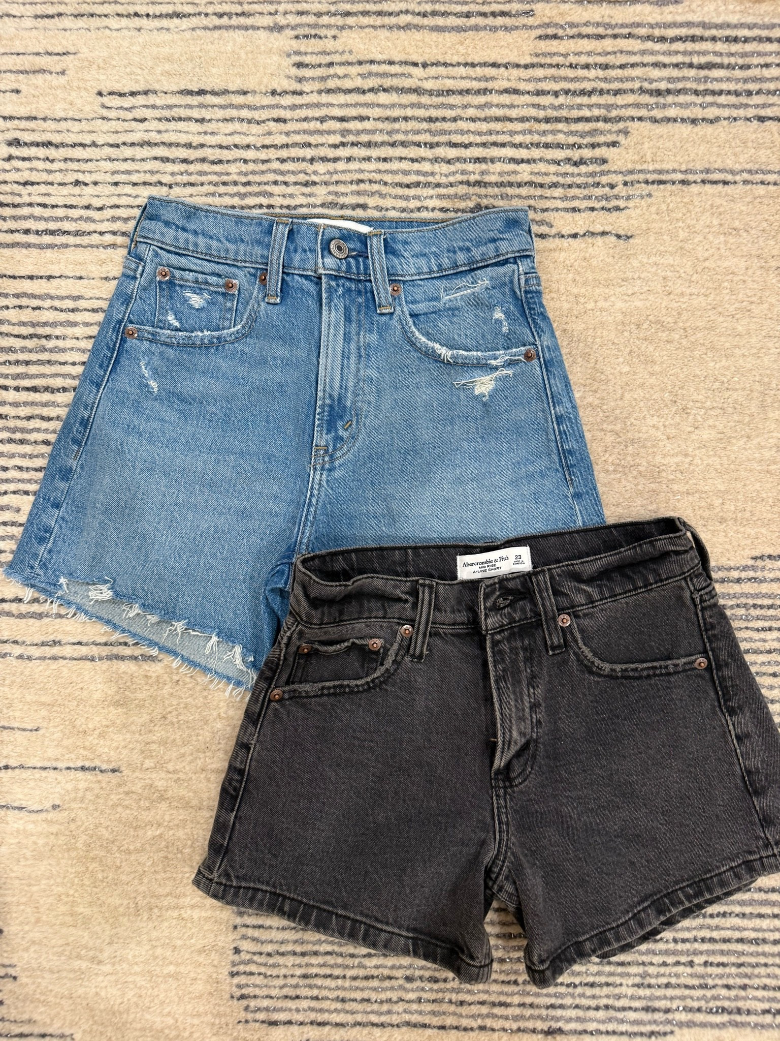 Two denim shorts you’re going to want to grab for summer! Currently on sale with code SHORTSAF wearing 23

#LTKPetite #LTKSaleAlert