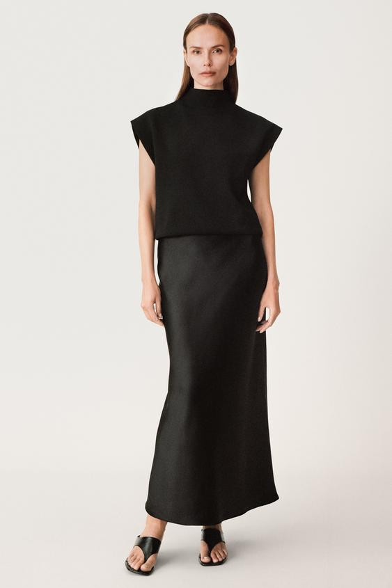 SATIN MIDI SKIRT 50TH ANNIVERSARY | Zara US