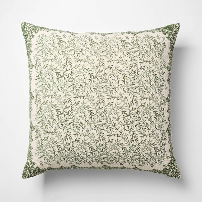 24"X24" OS Square "Brubaker Allover" Cotton Dobby Pillow - Threshold™ designed with Studio McGe... | Target