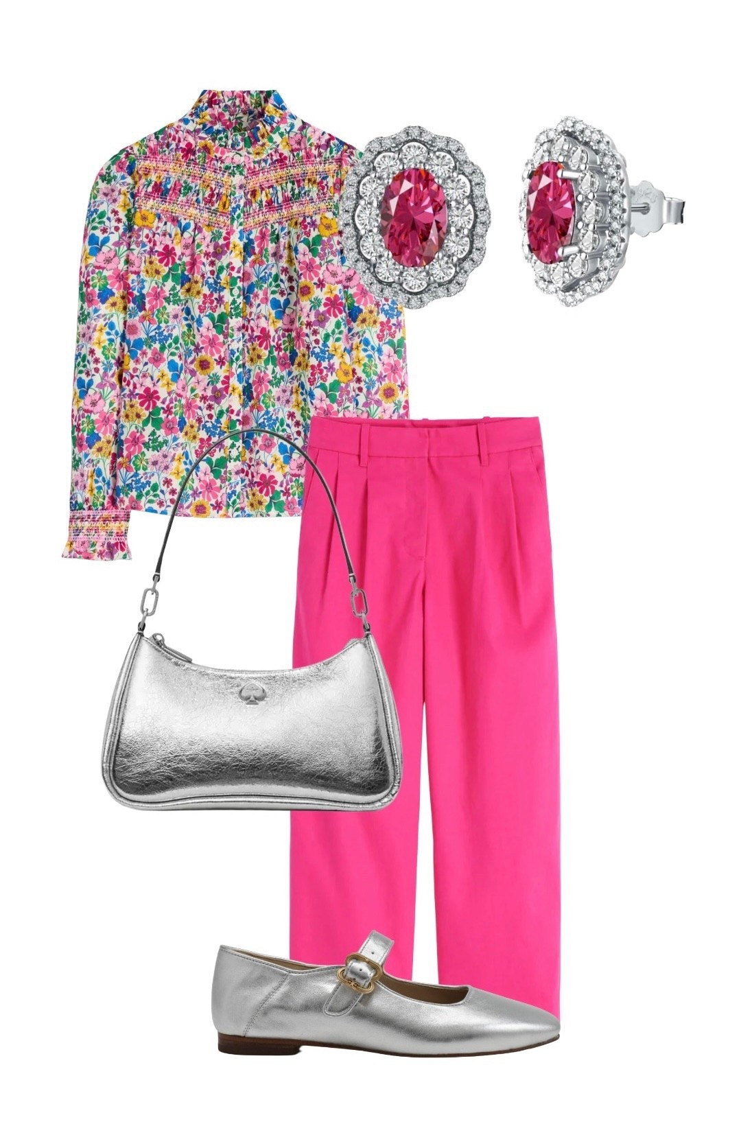 Encourage spring to come early with this joyful floral blouse and pink trousers from Boden’s newest drop! 
🌷💐🌸🌷💐🌸


Kayla Silver Bag - Kate Spade
Silver Leather Mary Jane Flat Shoes - Sam Edelmann
Louis Sculptural Silver Stud Earrings - Viviana Halili from Wolf & Badger

#LTKeurope #LTKstyletip #LTKuk
