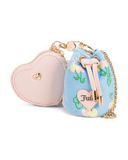 2pc Retro Cherry Micro Bag And Wallet Set | Marshalls