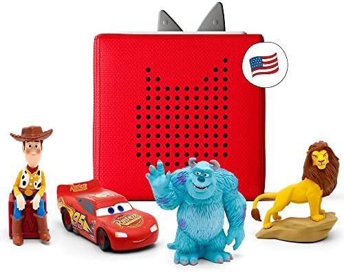 Toniebox Audio Player Starter Set with Lightning McQueen, Simba, Woody, and Sulley - Imagination ... | Amazon (US)