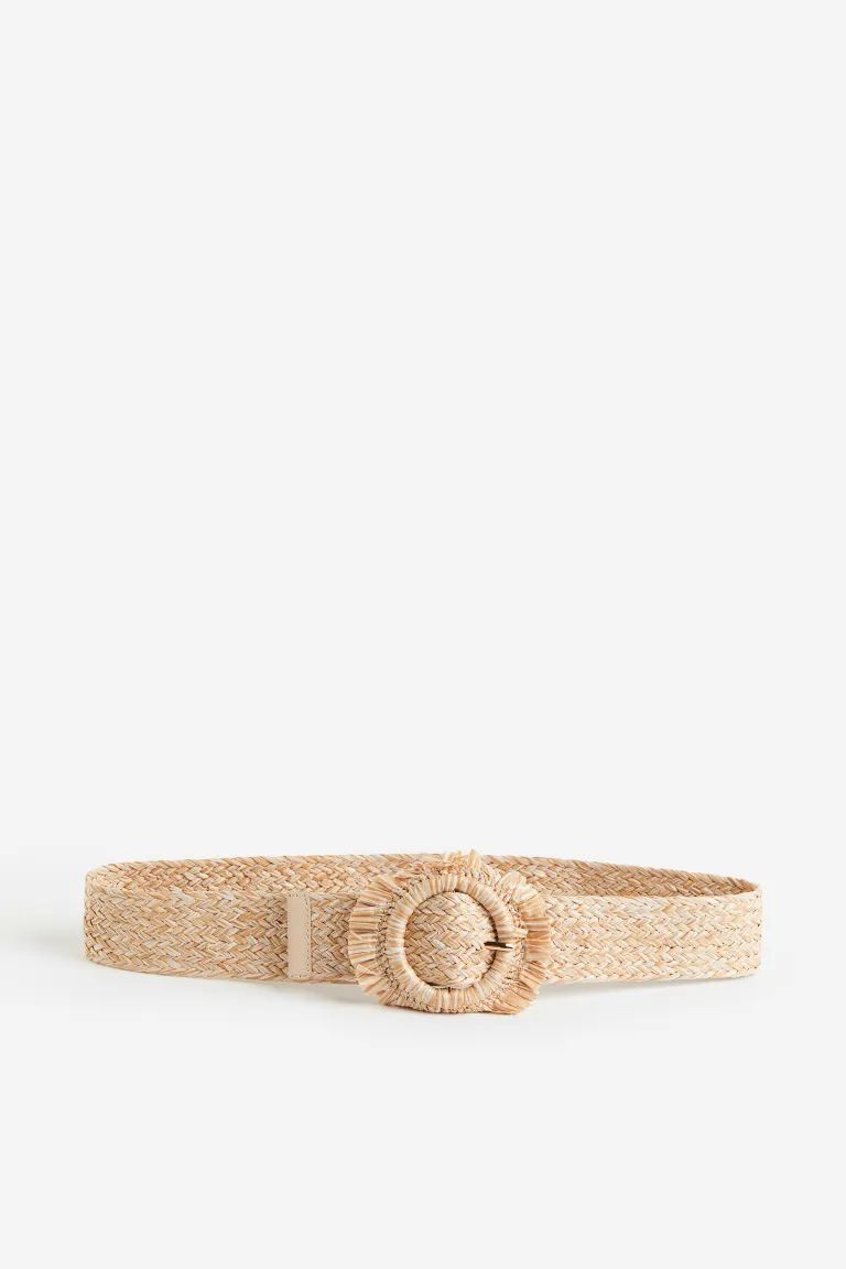 Straw Waist Belt | H&M (US)