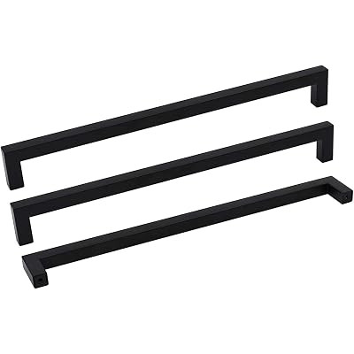 Goldenwarm Matte Black Cabinet Pulls | Amazon (US)