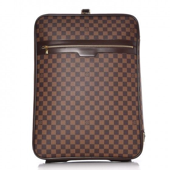 Louis Vuitton Suitcase Pegase Damier Ebene 55 Brown | StockX