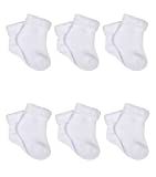Gerber baby-girls 6-pair Sock | Amazon (US)