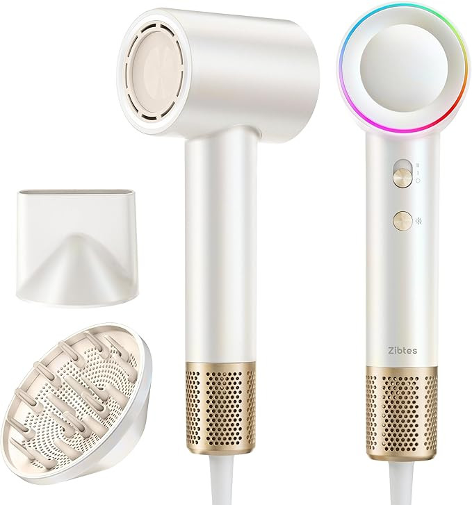 High-Speed Hair Dryer, 160,000 RPM Brushless Motor for Ultra-Fast Drying,500M Ionic Negative for ... | Amazon (US)