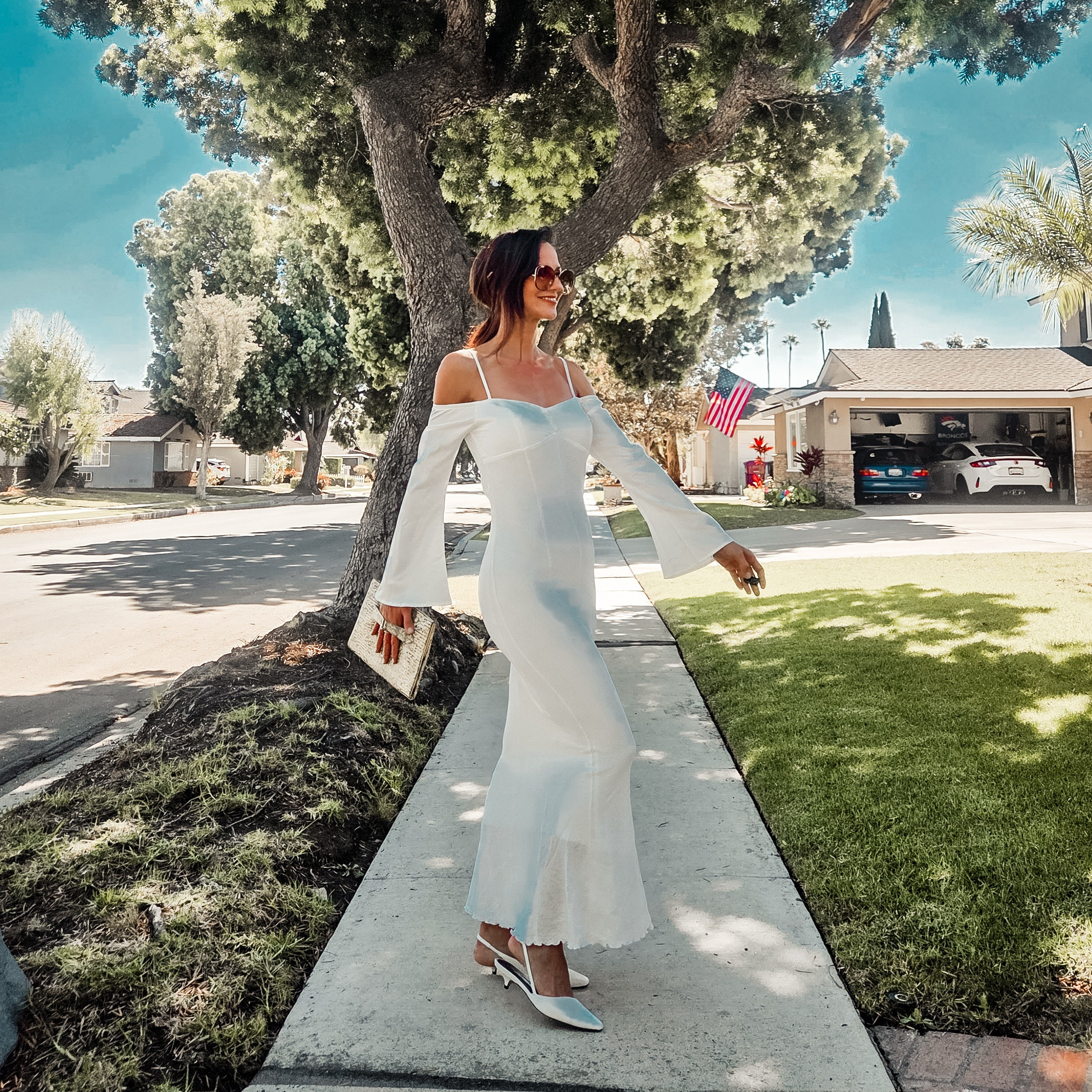 This white maxi will blow everyone's mind whether it is at a fall wedding, Thanksgiving dinner, Christmas or NY eve. Glab it now while it is still available!

#LTKOver40 #LTKFindsUnder100 #LTKWedding