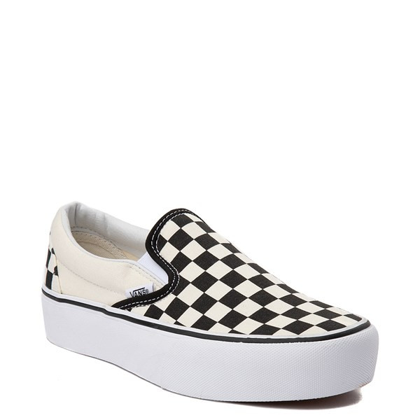 Vans Slip On Checkerboard Platform Skate Shoe | Journeys