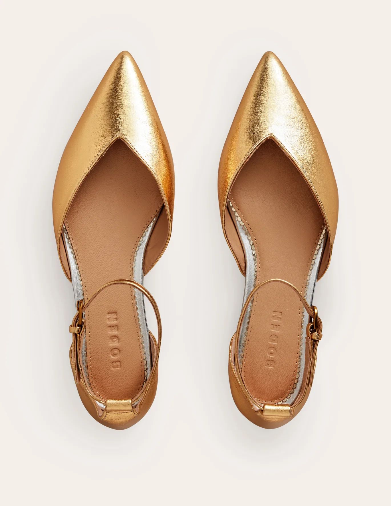 Ankle Strap Point Flats | Boden (US)
