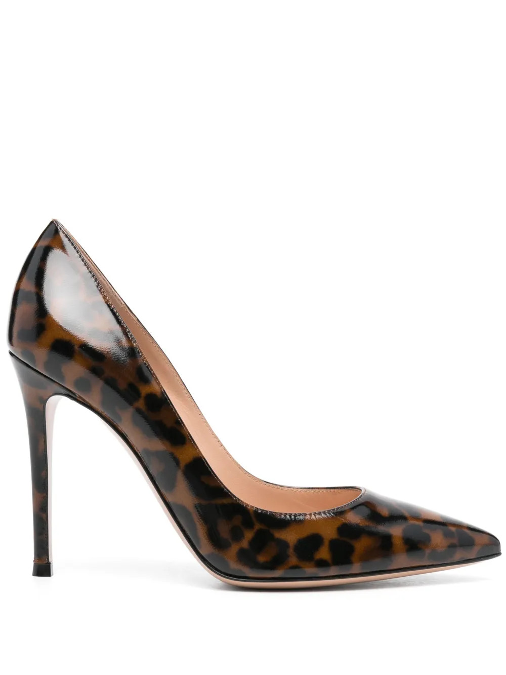 Gianvito Rossi 105mm Gianvito Pumps | Brown | FARFETCH | Farfetch Global