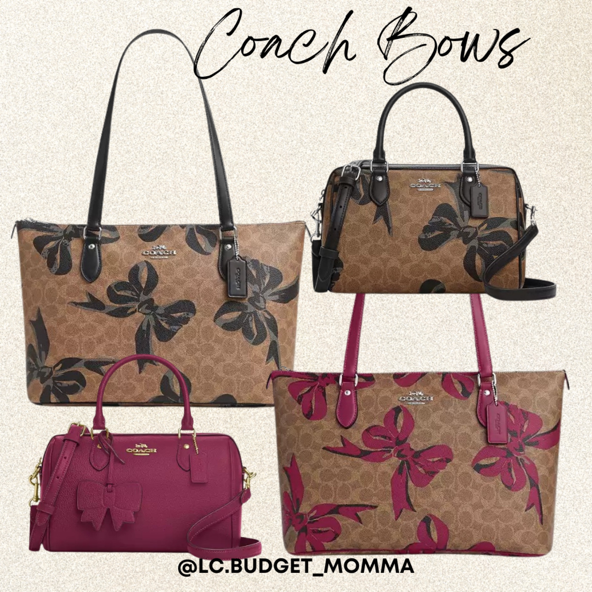 #coach #purse #handbag #bow

#LTKItBag #LTKGiftGuide #LTKStyleTip
