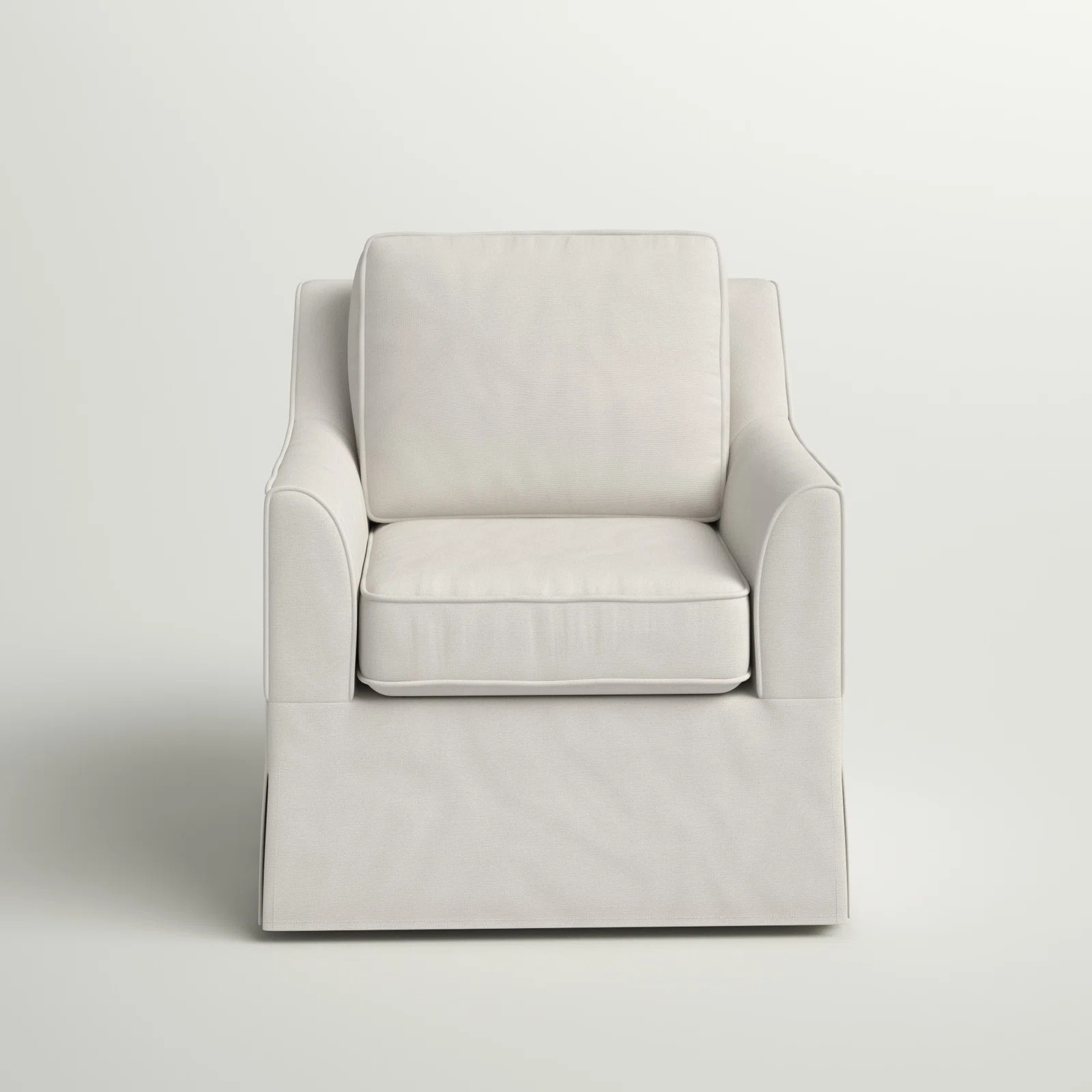 Barbel Upholstered Swivel Armchair | Wayfair North America