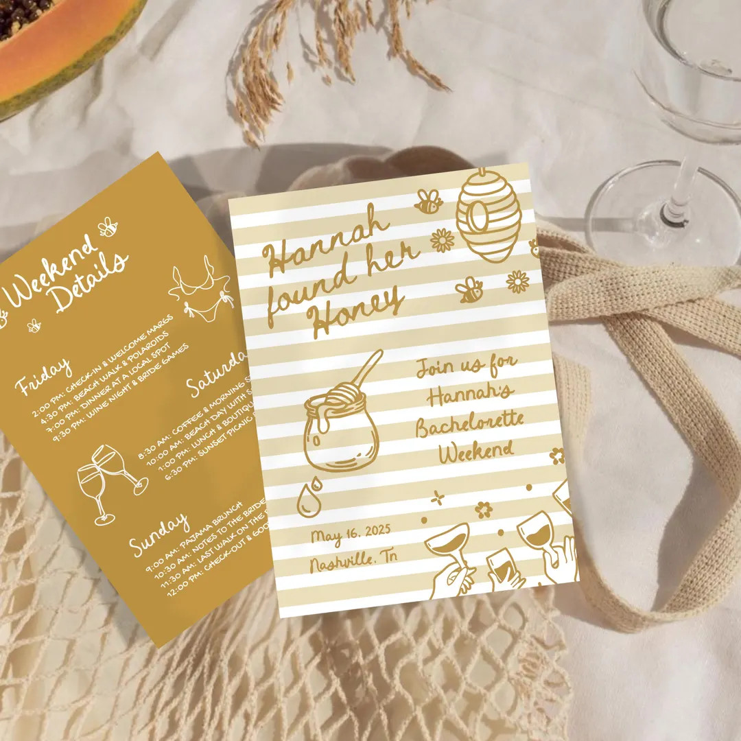 She Found Her Honey, Found Her Honey Invitation, Bride to Bee, Meant to Bee Invite, She Found Her... | Etsy (US)