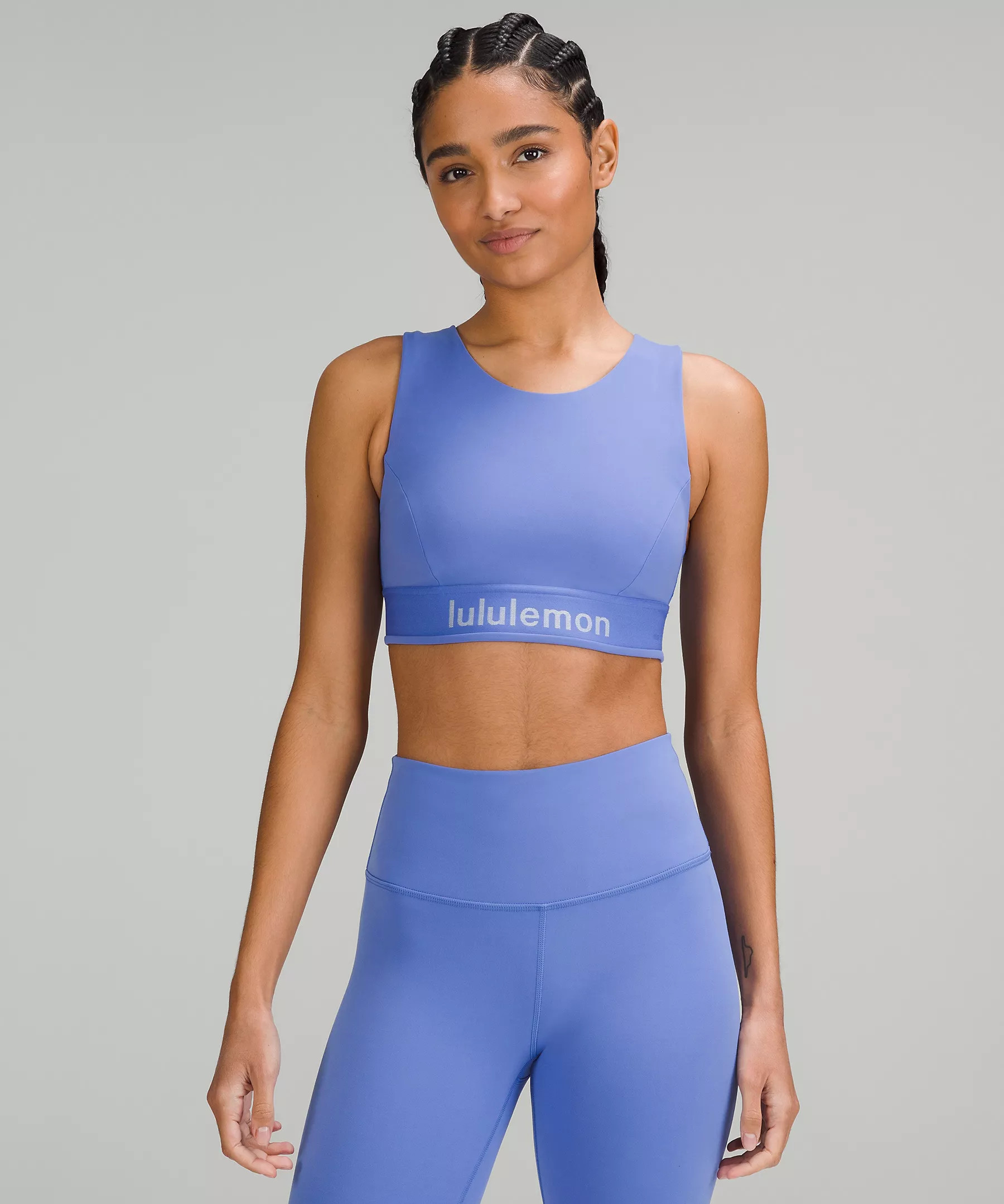 Everlux High-Neck Back-Keyhole Train Bra *Medium Support, C/D Cup Online Only | Women's Bras | lu... | Lululemon (US)