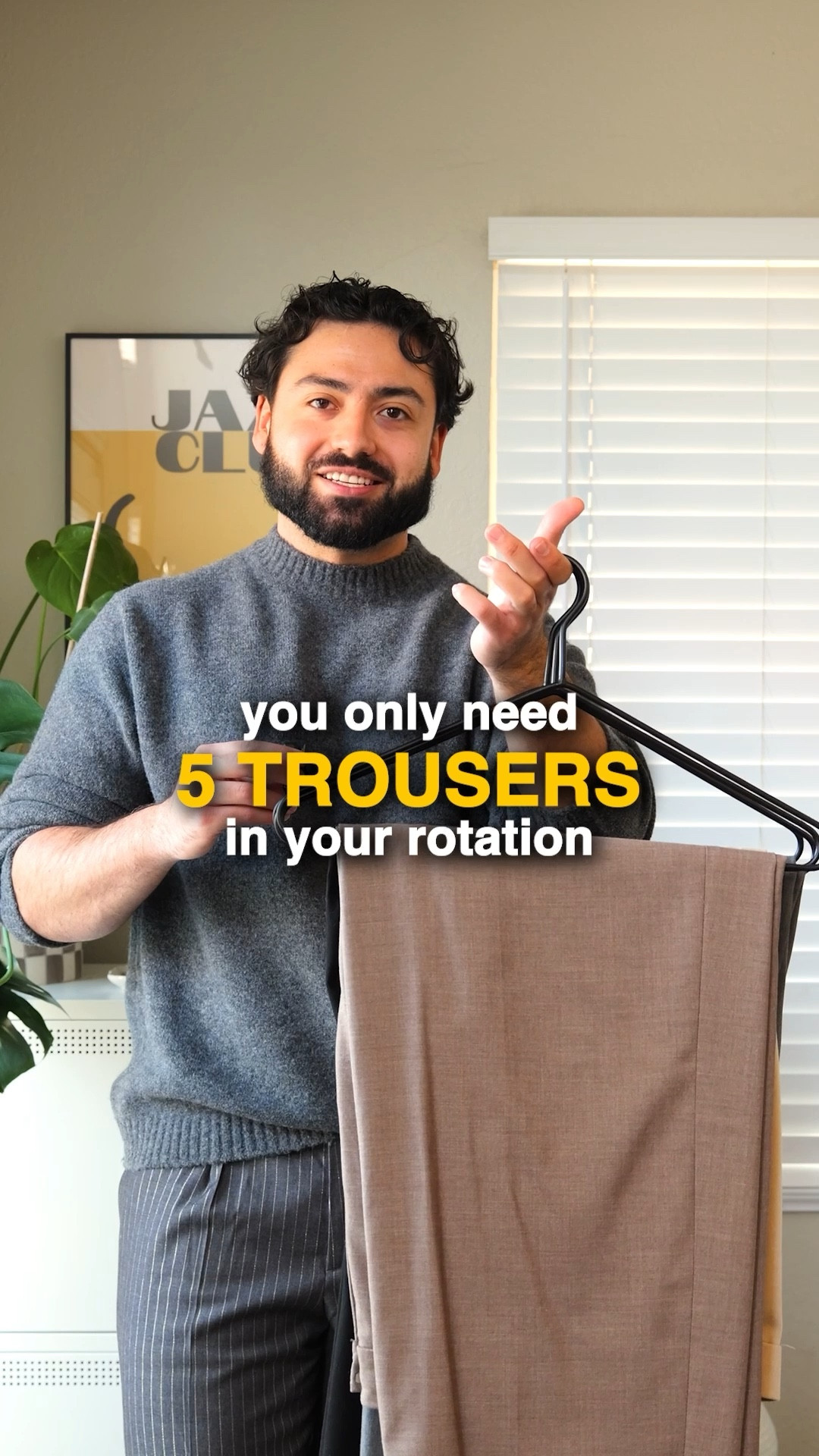 You only need 5 trousers in your rotation!

- a pair for every day
- a pair that’s casual
- a pair that’s tailored
- a pair that’s formal
- a statement pair

I’ve linked all of these trousers and similar styles below!


#LTKgrwm #LTKMens #LTKootd