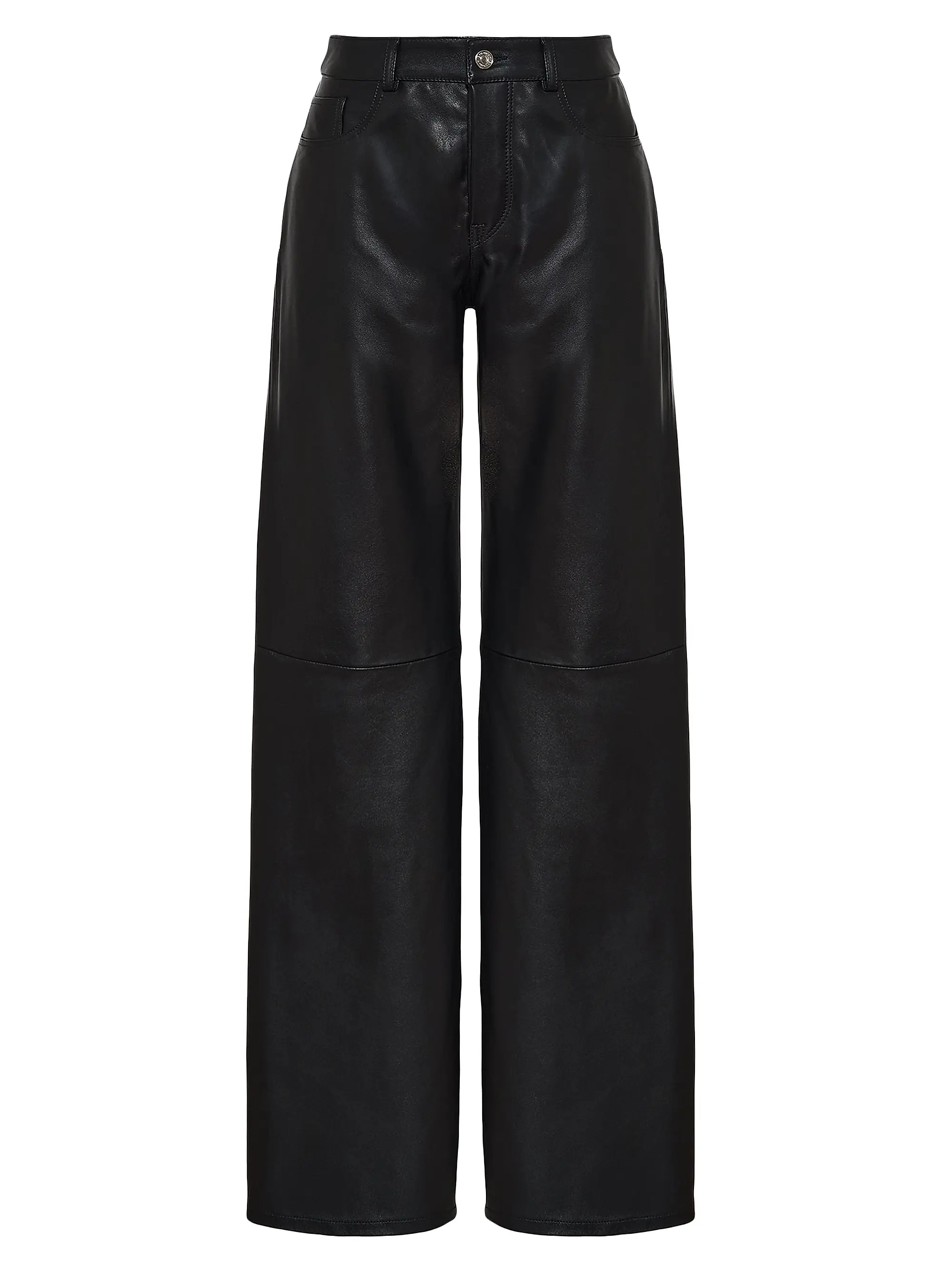 Luke Leather Wide-Leg Pants | Saks Fifth Avenue