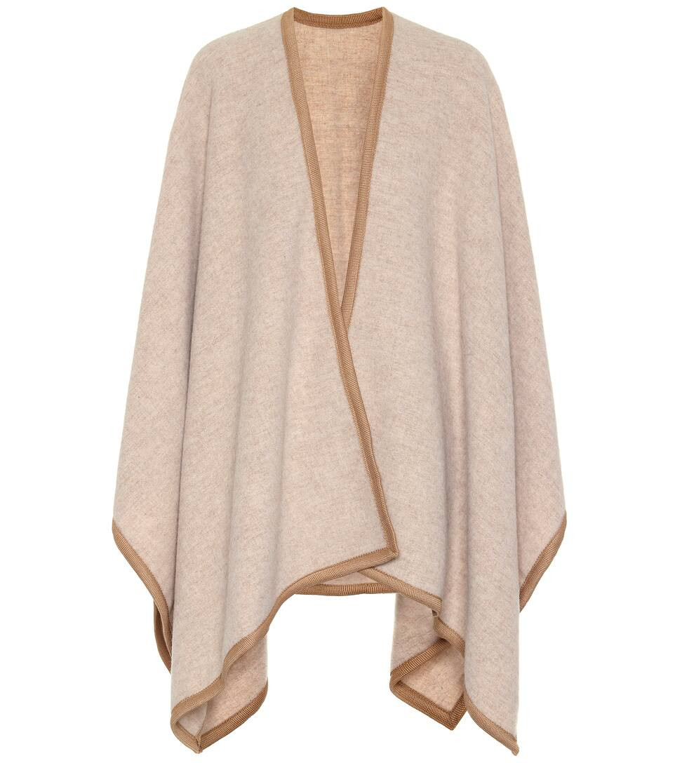 Wool-blend poncho | Mytheresa (INTL)