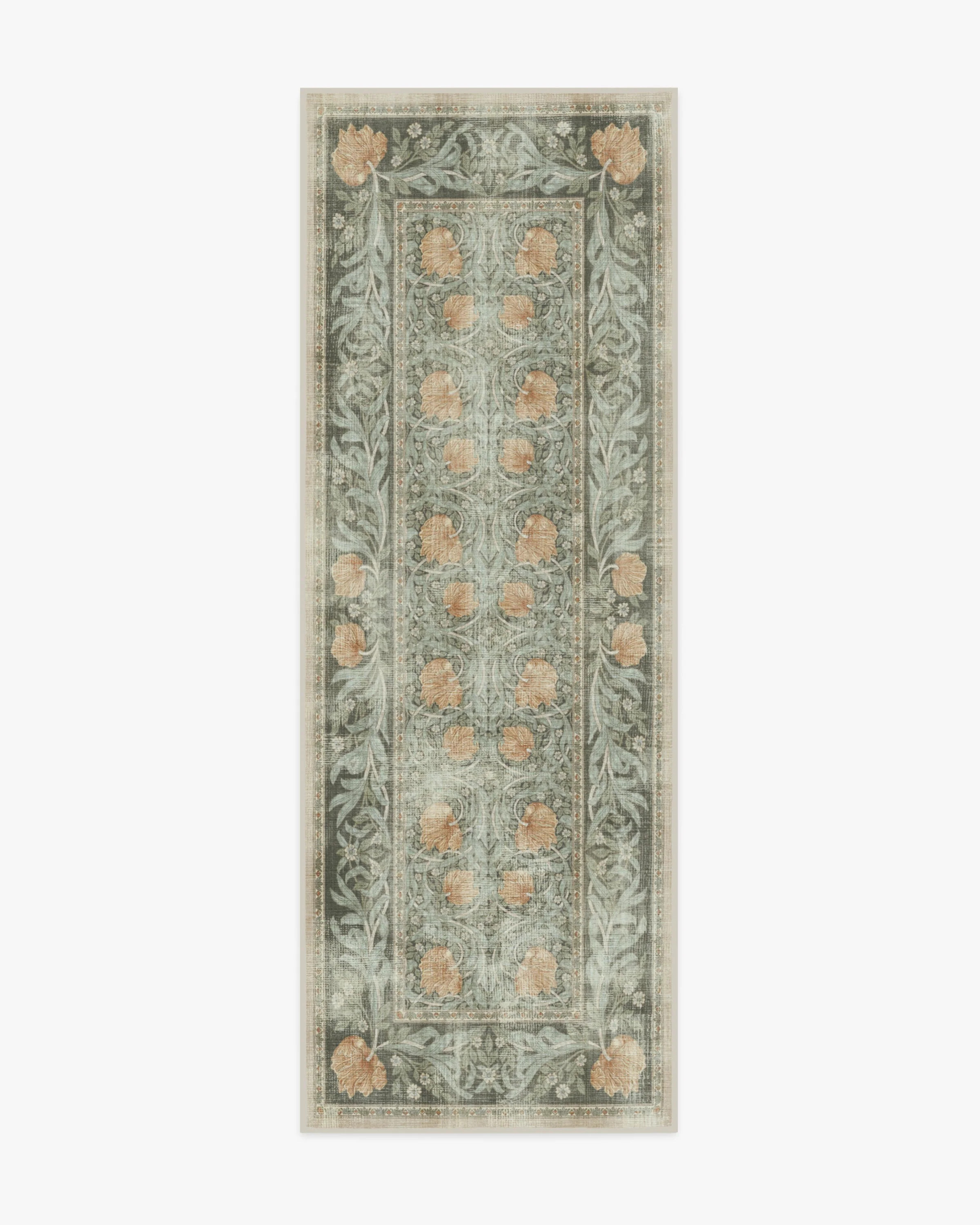 Pimpernel Jade Rug by Morris & Co. | Ruggable US | Ruggable