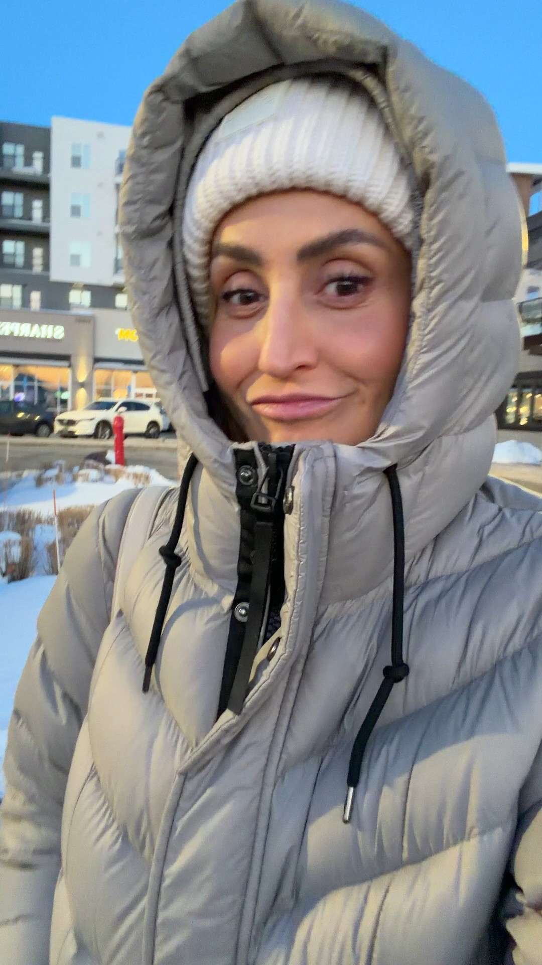 January uniform! I’ll be living in this long down puffer for the next few weeks during this polar temps! Truly the best!! Size xs, cinched waist and lots of colors! Layering w the cashmere set I’ve also been wearing non-stop! Sizes xs 

#LTKSeasonal #LTKgrwm #LTKootd