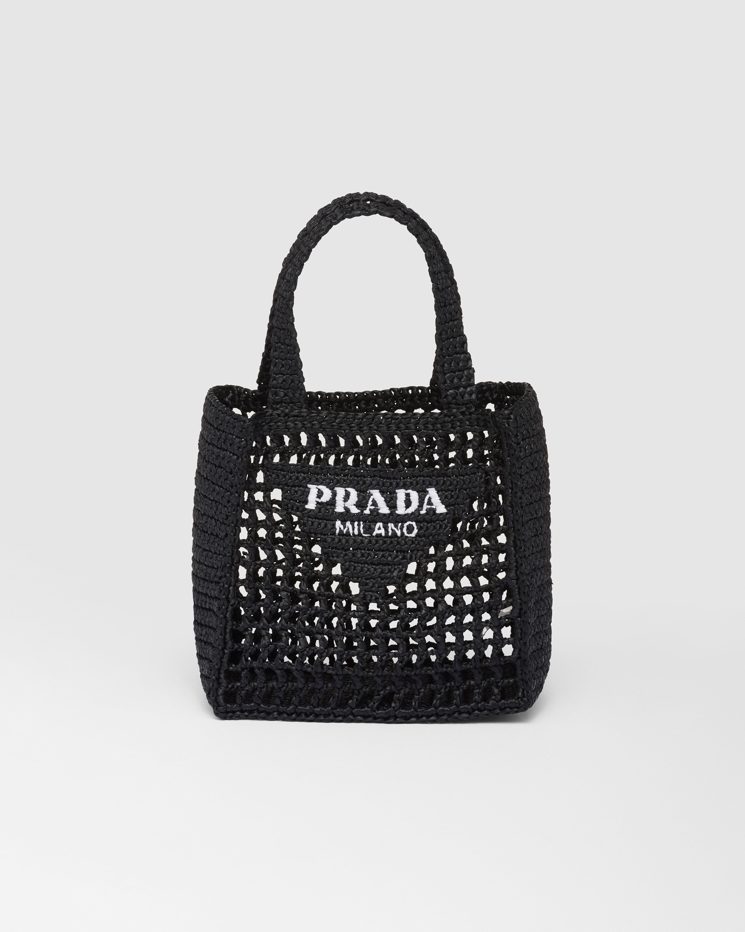 Small crochet tote bag | Prada Spa US